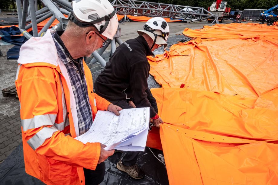 Ingeniør er med til at bygge Orange Scene